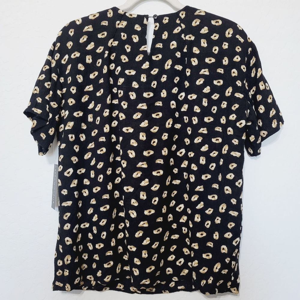 NWT Sara Michelle Black Blouse Size Small - Picture 11 of 11